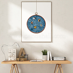 Galaxy Enamel Pin Hoop&nbsp;FIND-WH0260-64B