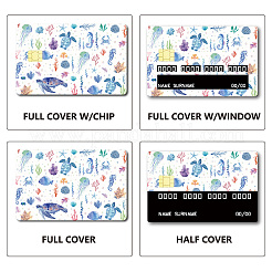 Rectangle PVC Plastic Waterproof Card Stickers&nbsp;DIY-WH0432-234