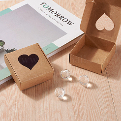 Square Kraft Paper Gift Storage Boxes&nbsp;CON-CJ0001-14