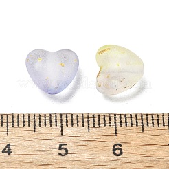 Frosted Transparent Acrylic Beads&nbsp;OACR-F013-01