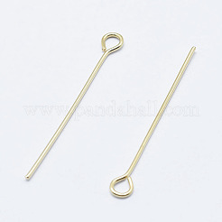 Brass Eye Pin&nbsp;KK-G331-09-0.7x20-NF