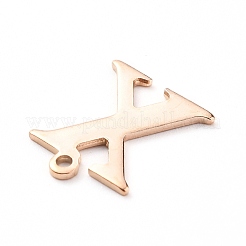 PVD Vacuum Plating  304 Stainless Steel Charms&nbsp;STAS-H112-X-RG