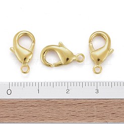 真鍮カニカン  オウムトリガークラスプ  ニッケルフリー  ゴールドカラー  約15mm長  8 mm幅  厚さ3mm  穴：2mm&nbsp;X-KK-903-G-NF