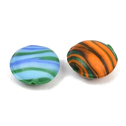 Handmade Frosted Lampwork Beads&nbsp;LAMP-E039-02