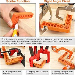 Engineering Plastics Positioning Squares Right Angle Clamps&nbsp;TOOL-WH0130-24