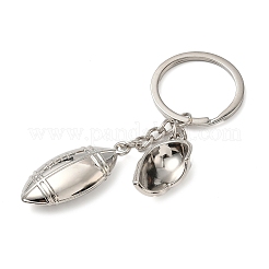 Alloy Sport Rugby Keychains&nbsp;LS-KEYC-I119-05P