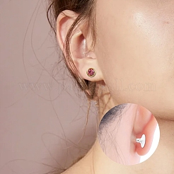 760Pcs 7 Styles Brass & Plastic Ear Nuts&nbsp;FIND-YW0004-99