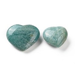 Natural Amazonite Home Heart Love Stones&nbsp;G-A207-08B