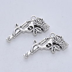 Tibetan Style Alloy Pendants&nbsp;TIBE-R316-120AS-RS