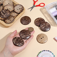 20Pcs Coconut Buttons&nbsp;COCO-CY0001-01