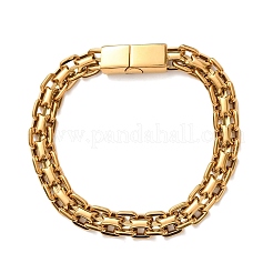 304 Stainless Steel Link Chain Bracelets&nbsp;BJEW-F529-14G