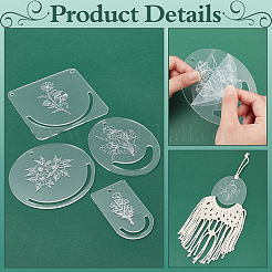 Acrylic Sewing Tool&nbsp;DIY-PH0028-45A
