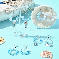 Acrylic Bead DIY Earring Making Kits&nbsp;DIY-FS0006-67B