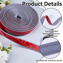 6M PVC Self-adhesion Edge Guard Strips&nbsp;DIY-WH0349-612B