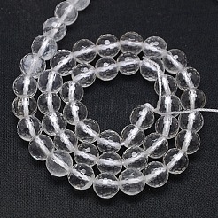Natural Quartz Crystal Beads&nbsp;G-N0007-8mm-17