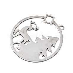Christmas 201 Stainless Steel Pendants&nbsp;STAS-C156-01U-P