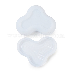 DIYシリコン収納型  レジン型  粘土工芸の金型ツール  ホワイト  三角形  150x110x13~38mm&nbsp;SIMO-P008-07A