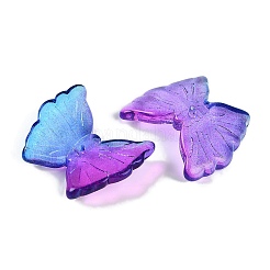 Spray Painted Glass Beads&nbsp;GLAA-Z007-02H