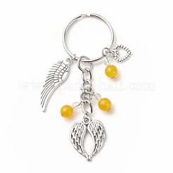 Natural & Dyed Malaysia Jade Keychain&nbsp;KEYC-JKC00311