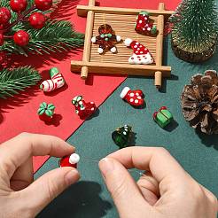 10Pcs 10 Styles Handmade Lampwork Beads&nbsp;LAMP-CJ0002-73