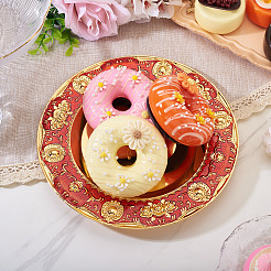 1Pc Iron Flat Round Display Panel for Fragrance Activity&nbsp;AJEW-MB0001-13B