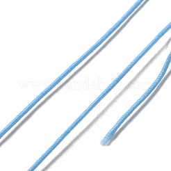 コアスパン弾性コード  DIYのジュエリーには  空色  1mm  約22 M /バンドル&nbsp;EC-WH0013-02K