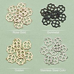 40Pcs 4 Colors 304 Stainless Steel Charms&nbsp;STAS-UN0030-85