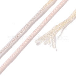 10かせ 6層ポリエステル刺繍フロス  クロスステッチの糸  セグメント染め  ビスク  0.5mm  約8.75ヤード（8m）/かせ&nbsp;OCOR-K006-A23