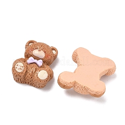 動物の不透明樹脂カボション  ミックスカラー  混合図形  23~27x18~22x8~9mm&nbsp;CRES-A061-03