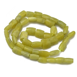 Natural Afghan Green Jade Beads Strands&nbsp;G-K365-G01-01
