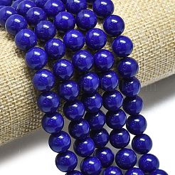 Natural Malaysia Jade Beads Strands&nbsp;G-L645-A01-10mm-07