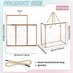 Transparent PET Plastic Gift Box&nbsp;LS-AJEW-WH0166-06A-02