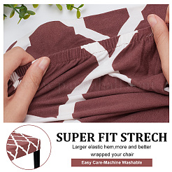 Polyester Elastic Chair Cushion&nbsp;FIND-WH0417-71B