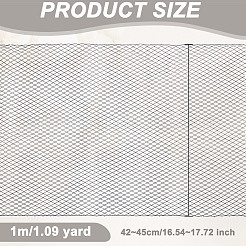 Polyester Birdcage Bridal Veil Netting&nbsp;AJEW-WH0471-103B-01