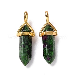Natural Ruby in Zoisite Pointed Pendants&nbsp;G-K329-47G