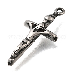 304 Stainless Steel Pendants&nbsp;STAS-L284-58AS-01
