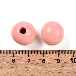 Painted Natural Wood Beads&nbsp;WOOD-A018-16mm-14