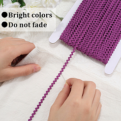 40M Polyester Wavy Fringe Trim Ribbon&nbsp;OCOR-GF0004-39J