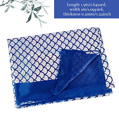 Fishscale Pattern Polyester Fabrics&nbsp;DIY-WH0304-508A