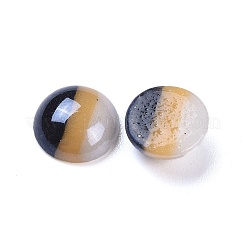 Opaque Glass Cabochons&nbsp;X-GGLA-S038-12H-8mm