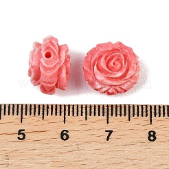 Synthetic Shell Dyed Carved Beads&nbsp;SHEL-U001-07