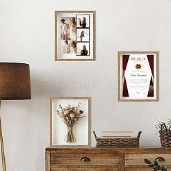 MDF Composite Wood Photo Frame Stand for Dried Flower&nbsp;DJEW-WH0028-057B