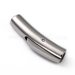 Tarnish Resistant Column 316 Surgical Stainless Steel Bayonet Clasps&nbsp;STAS-A021-3mm