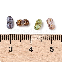 Picasso Glass Seed Beads&nbsp;SEED-Q038-02A