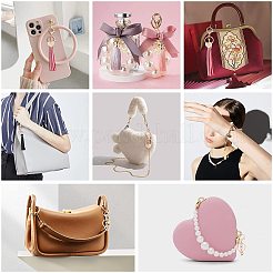 ハート＆コンク＆シェル＆ジオメトリ合金ペンダント12個  鉄ロブスタークロークラスプとジャンプリング  DIYイミテーションレザータッセルペンダントデコレーション用  ミックスカラー  20x19.7x5mm  穴：2mm  38個/箱&nbsp;DIY-WR0001-04