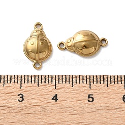 304 Stainless Steel Connector Charms&nbsp;STAS-R164-04G-02
