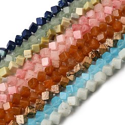 Natural & Synthetic Mixed Gemstone Beads Strands&nbsp;G-C135-D-01