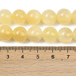 Natural Golden Silk Jade Beads Strands&nbsp;X-G-Z112-A01-8mm