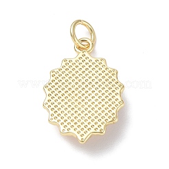 Eco-Friendly Rack Plating Brass Enamel Pendants&nbsp;KK-F845-32G