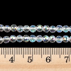 Electroplate Transparent Glass Beads&nbsp;EGLA-B013-02A-AB19